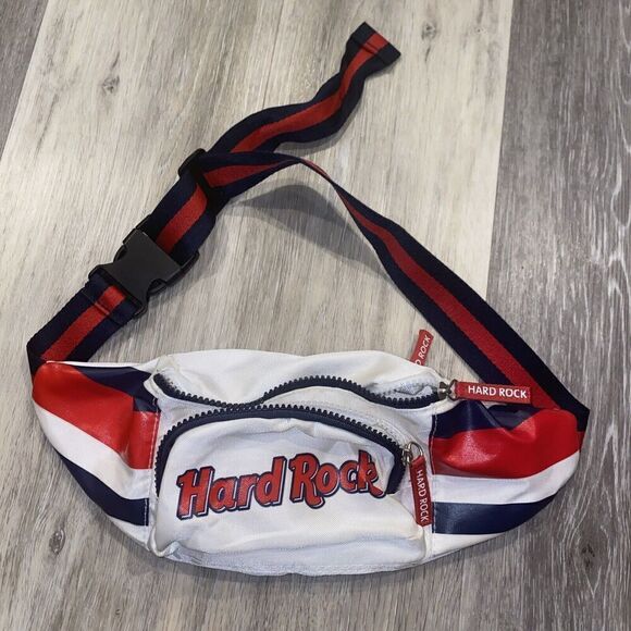 Hard Rock Cafe 2020 AMERICANA WAIST BAG Belly Bag 14" x 6" x 5" - Picture 1 of 6